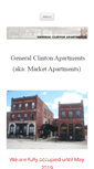 Mobile Screenshot of generalclintonapartments.com
